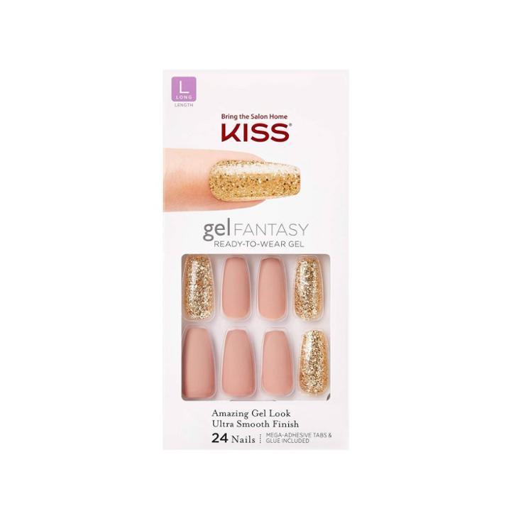 Kiss Nails Kiss Gel Fantasy Ready-to-wear Fake Nails - Background