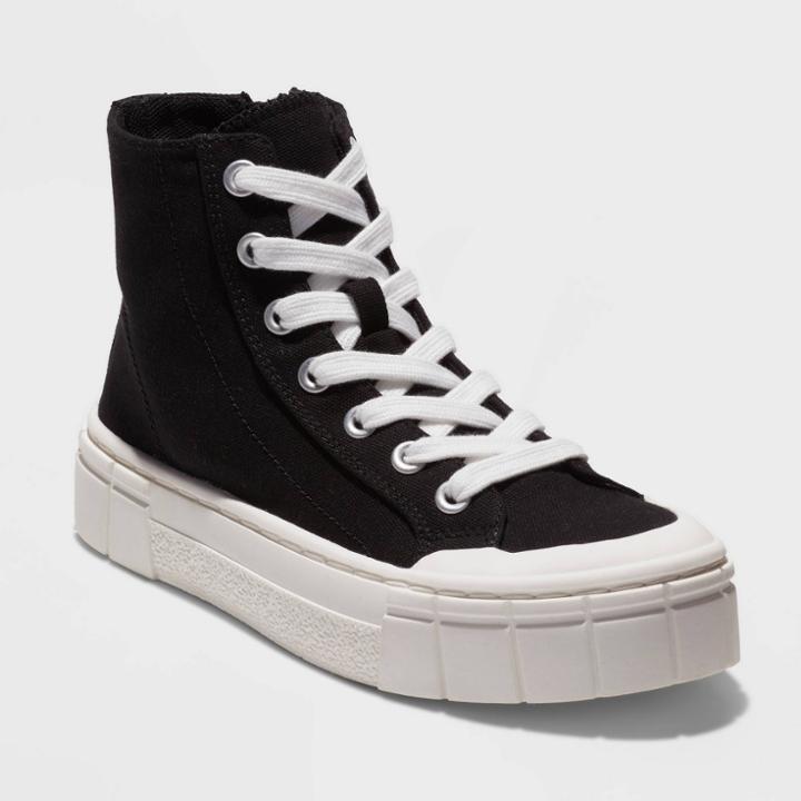 Women's Mad Love Mai High-top Sneakers - Black