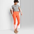 Women's High-waisted Leggings - Wild Fable Tangerine Tie-dye