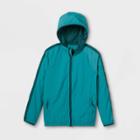 Boys' Packable Jacket - All In Motion Teal Blue
