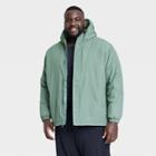 Men's Big Winter Jacket - All In Motion Turquoise Blue
