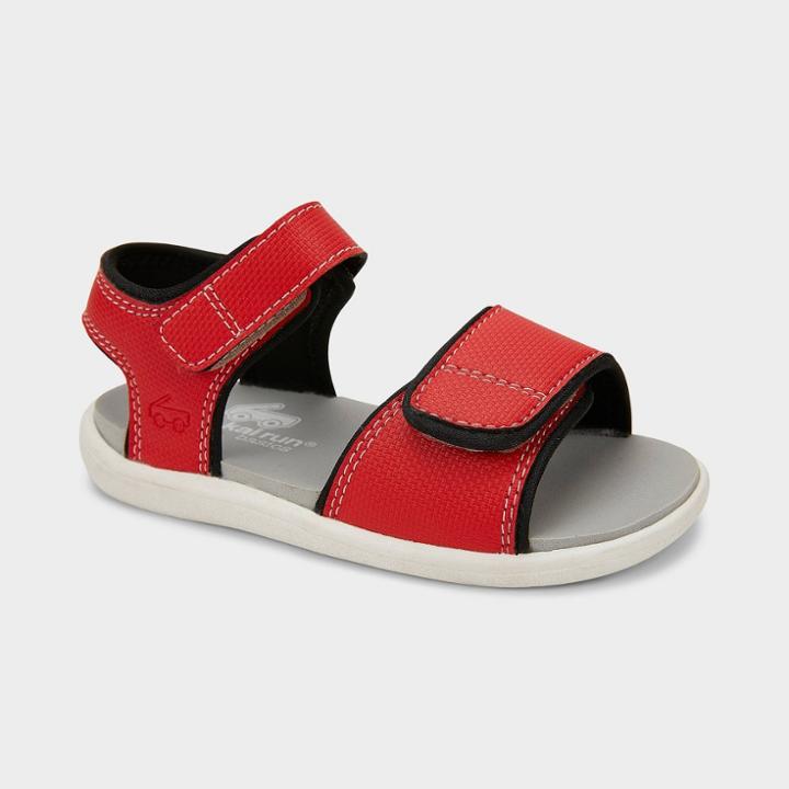 Toddler Boys' See Kai Run Basics Logan Sandals - Red