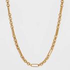Sugarfix By Baublebar Mixed Link Chain Necklace - Pink
