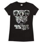 Girls' Guardians Of The Galaxy Short Sleeve T-shirt - Black Xs(4-5),