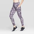 Women's Studio High-waisted Marble Print Leggings 25 - C9 Champion Gray