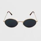 Women's Oval Sunglasses - Wild Fable Gold