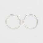 Thick Hoop Earrings - A New Day