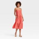 Women's Sleeveless A-line Dress - Knox Rose Coral Pink