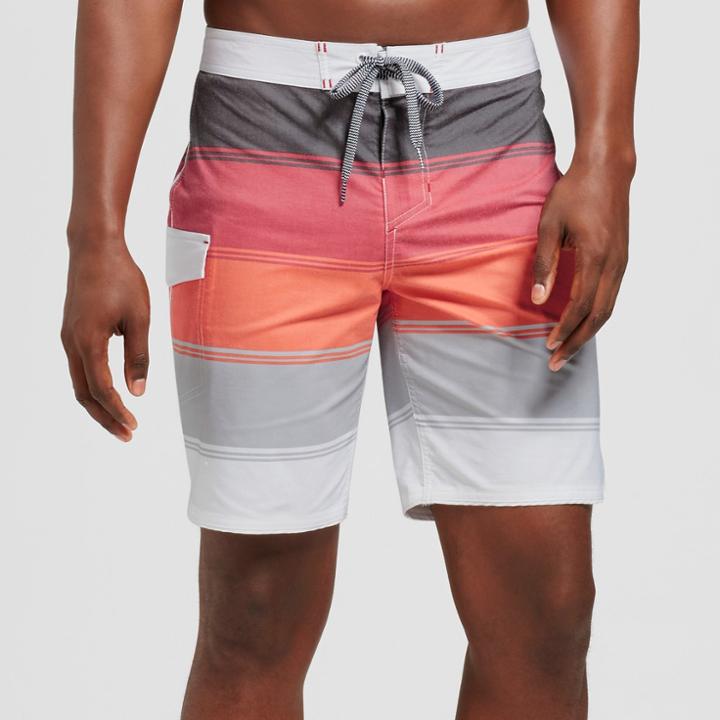 Men's 8.5 Quintant Board Shorts - Goodfellow & Co Red