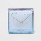 Beloved + Inspired Silver Plated Zodiac Sign Constellation Pendant Necklace - Gemini