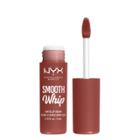 Nyx Professional Makeup Smooth Whip Blurring Matte Liquid Lipstick - Late Foam