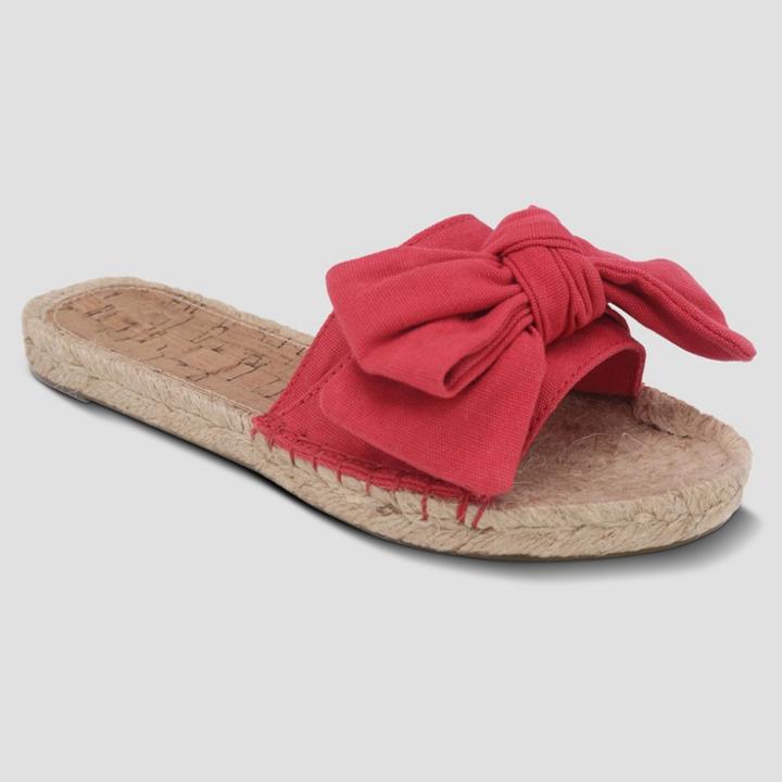 Girls' Disney Mickey Mouse Espadrilles - Red