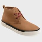 Men's Vance Co. Clay Faux Suede Lace-up Casual Chukka Boot - Taupe (brown)