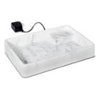 Faux Marble Jewelry Storage With Usb Ports White - 88 Main, Adult Unisex,