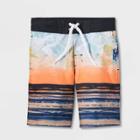 Boys' Marble Print Swim Shorts - Art Class