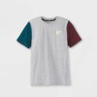 Boys' Colorblock 'skeleton Chill' Graphic Short Sleeve T-shirt - Art Class