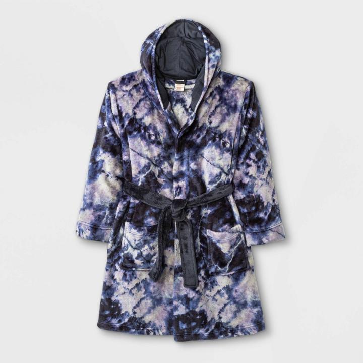 Boys' Tie-dye Robe - Cat & Jack Blue