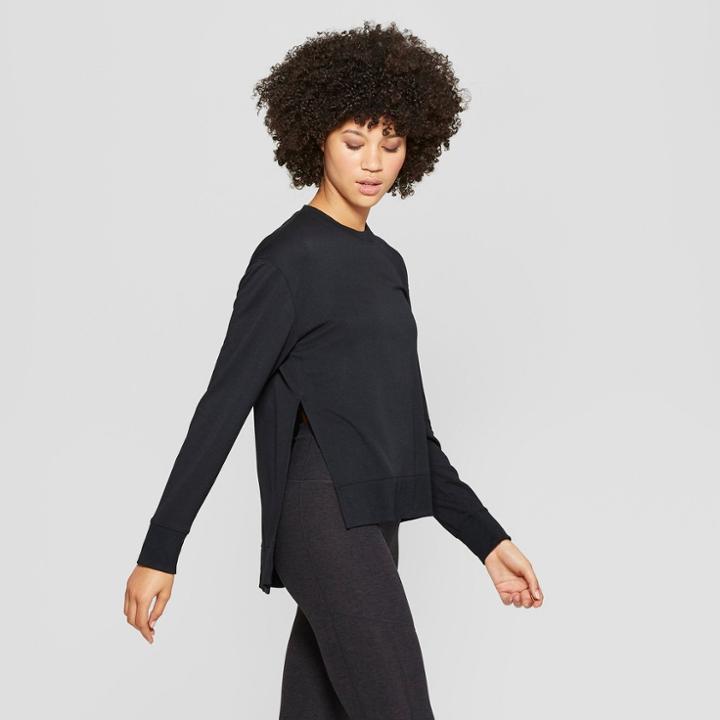 Women's Crew Neck Sweatshirt - Joylab Black
