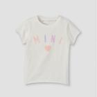 Grayson Mini Toddler Girls' Mommy + Me Short Sleeve T-shirt - Oatmeal