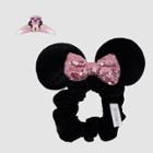 Girls' Disney Minnie Mouse Scrunchie And Hair Clip
