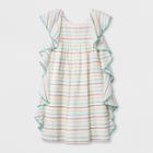 Girls' Woven Dress With Side Ruffle - Cat & Jack Xl,