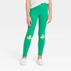 Girls' St. Patrick's Day Leggings - Cat & Jack Green