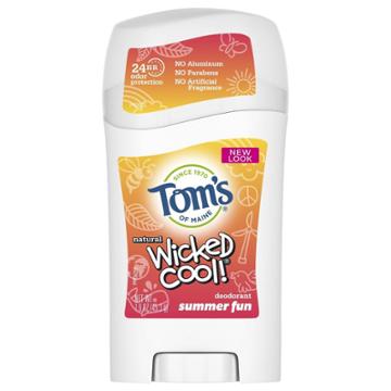Tom's Of Maine Kids Wicked Cool Summer Fun Deodorant - 1.6oz, Adult Unisex