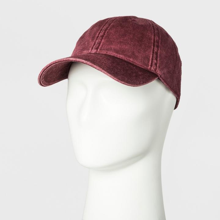 Men's Baseball Hat - Original Use Red