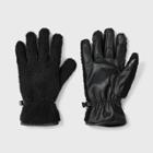 Men's Faux Shearling Gloves - Goodfellow & Co Black