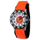 Target Boys' Red Balloon Stainless Steel Time Teacher Watch - Orange, Orange