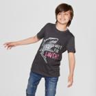 Boys' Short Sleeve Shark Graphic T-shirt - Cat & Jack Black