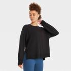 Women's Soft Lightweight Sweatshirt - Joylab Black