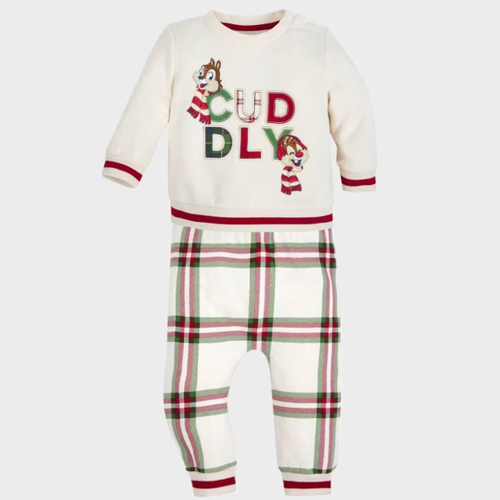 Baby Disney Chip 'n' Dale Top And Bottom Set - 6-9m - Disney Store, One Color