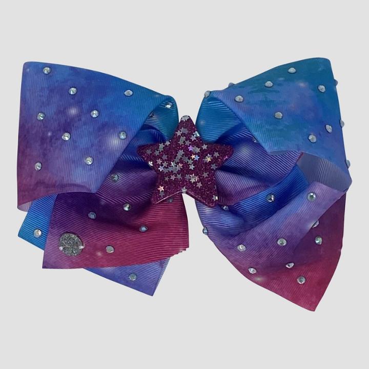 Girls' Jojo Siwa Galaxy Star Bow Hair Clip