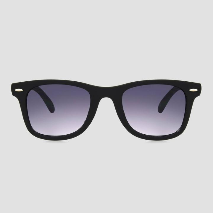 Women's Surf Plastic Sunglasses - A New Day Black