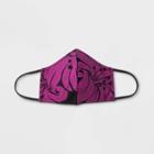 Women's Floral Print Mask - Who What Wear Magenta