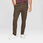 Men's Taper Fit Hennepin Chino Pants - Goodfellow & Co Moss Green