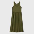 Women's Plus Size Sleeveless A-line Babydoll Dress - Ava & Viv Green X
