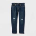 Boys' Stretch Relaxed Taper Jeans- Art Class Dark Wash