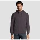 Hanes Men's Comfort Wash Fleece Pullover Hooded Sweatshirt - Railroad Gray Heather