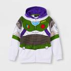 Boys' Toy Story Lightyear Coshood Zip-up Sweatshirt - White