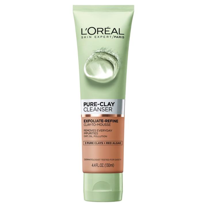 L'oreal Paris Pure Clay Cleanser - Exfoliate & Refine