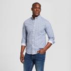 Men's Standard Fit Long Sleeve Northrop Button-down Shirt - Goodfellow & Co Ac Blue