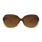 Target Women's Two Tone Polarized Smoke Sunglasses - A New Day Tan