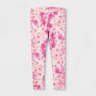 Toddler Girls' Tie-dye Leggings - Cat & Jack Pink