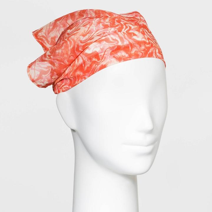 Marble Headwrap - Wild Fable Orange
