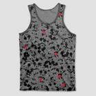 Men's Disney Mickey Mouse Tank Tops - Metallic Pewter