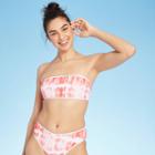 Sunn Lab Swim Women's Tie Back Bandeau Bikini Top - Sunn Lab