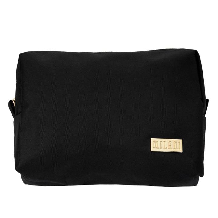 Milani Small Black Bag With Pink Leopard