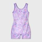 Girls' Pastel Tie-dye Biketard - Cat & Jack Purple